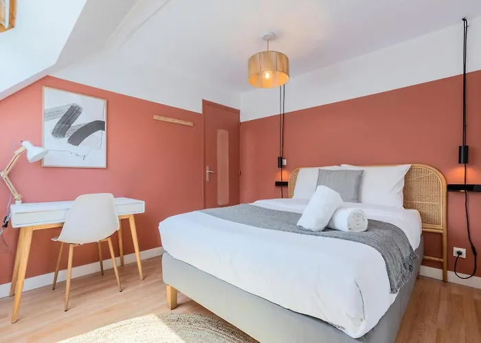 Appartement Bright 3-bedroom 2-bathroom Flat